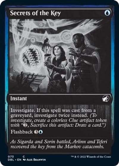 Secrets of the Key Innistrad: Double Feature Magic card