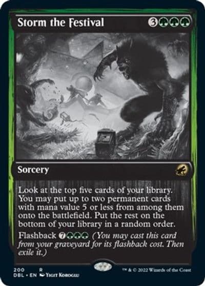 Storm the Festival Innistrad: Double Feature Magic card