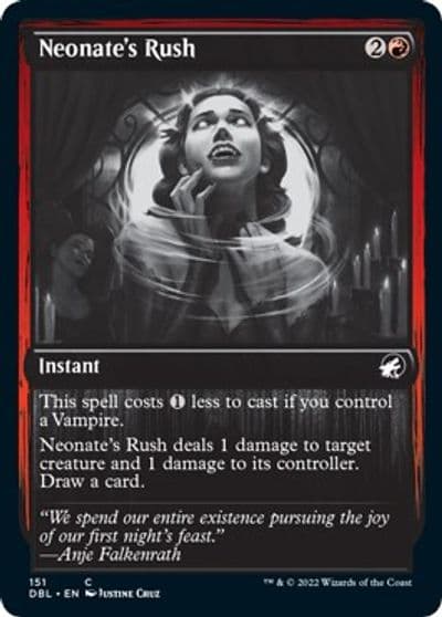 Neonates Rush Innistrad: Double Feature Magic card