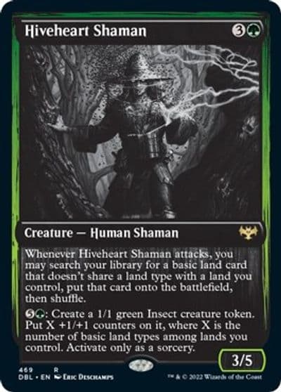 Hiveheart Shaman Innistrad: Double Feature Magic card