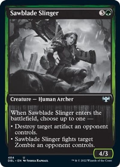 Sawblade Slinger Innistrad: Double Feature Magic card