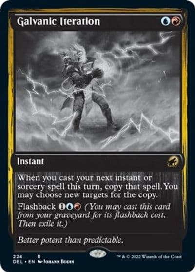 Galvanic Iteration Innistrad: Double Feature Magic card