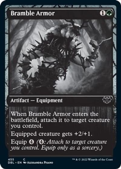 Bramble Armor 455 Innistrad: Double Feature Magic card