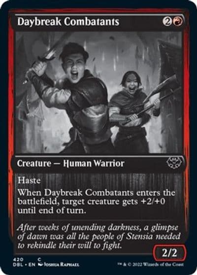 Daybreak Combatants Innistrad: Double Feature Magic card