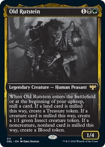 Old Rutstein Innistrad: Double Feature Magic card