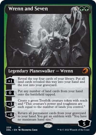 Wrenn and Seven Innistrad: Double Feature Magic card