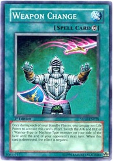 Weapon Change Structure Deck: Machine Re-Volt Yu-Gi-Oh! card
