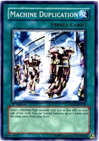 Machine Duplication Structure Deck: Machine Re-Volt Yu-Gi-Oh! card