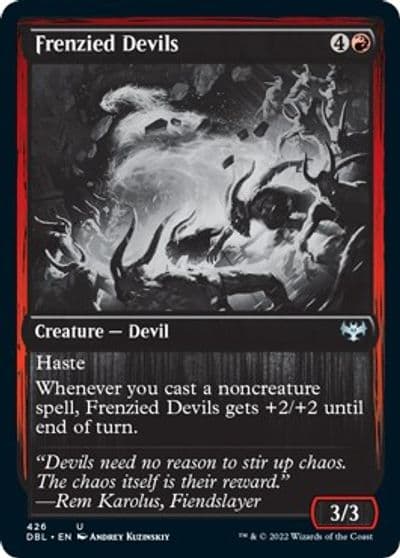 Frenzied Devils Innistrad: Double Feature Magic card