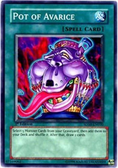 Pot of Avarice Structure Deck: Machine Re-Volt Yu-Gi-Oh! card