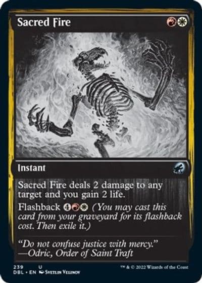 Sacred Fire Innistrad: Double Feature Magic card
