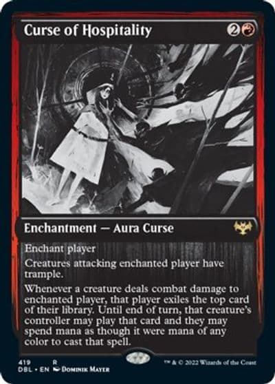 Curse of Hospitality Innistrad: Double Feature Magic card