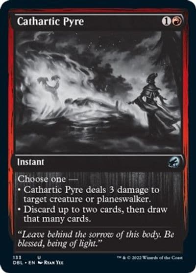 Cathartic Pyre Innistrad: Double Feature Magic card