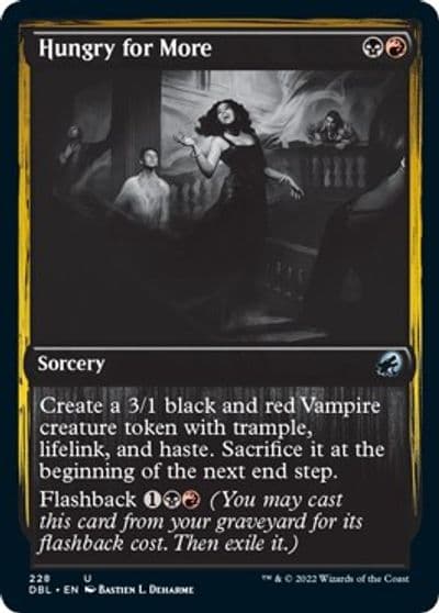 Hungry for More Innistrad: Double Feature Magic card