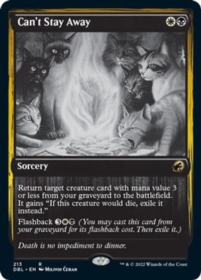 Cant Stay Away Innistrad: Double Feature Magic card