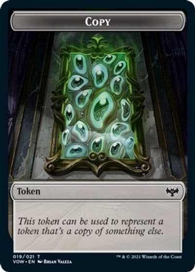 Copy Boar Double Sided Token Innistrad: Crimson Vow Magic card