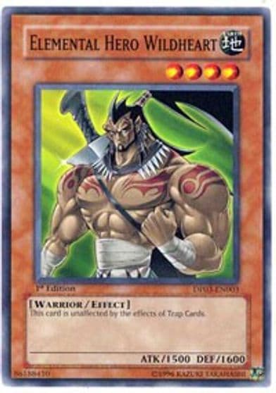 Elemental Hero Wildheart Duelist Pack 3: Jaden Yuki 2 Yu-Gi-Oh! card