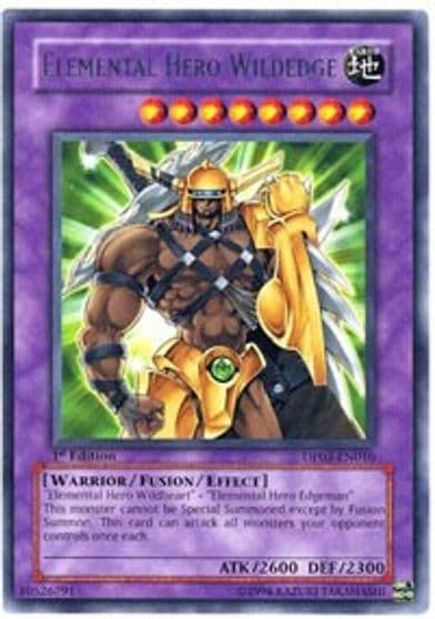 Elemental Hero Wildedge Duelist Pack 3: Jaden Yuki 2 Yu-Gi-Oh! card