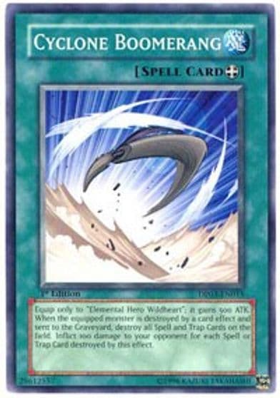 Cyclone Boomerang Duelist Pack 3: Jaden Yuki 2 Yu-Gi-Oh! card