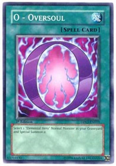 O Oversoul Duelist Pack 3: Jaden Yuki 2 Yu-Gi-Oh! card