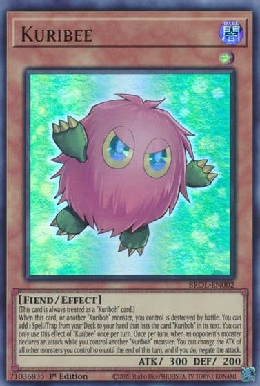 Kuribee Brothers of Legend Yu-Gi-Oh! card