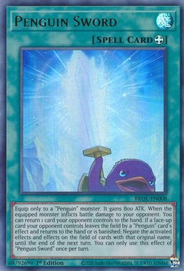 Penguin Sword Brothers of Legend Yu-Gi-Oh! card