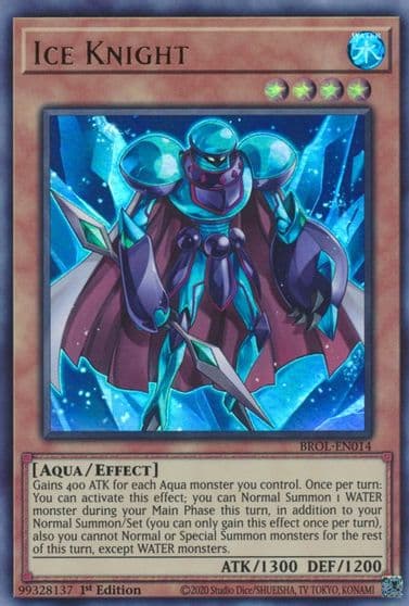 Ice Knight Brothers of Legend Yu-Gi-Oh! card