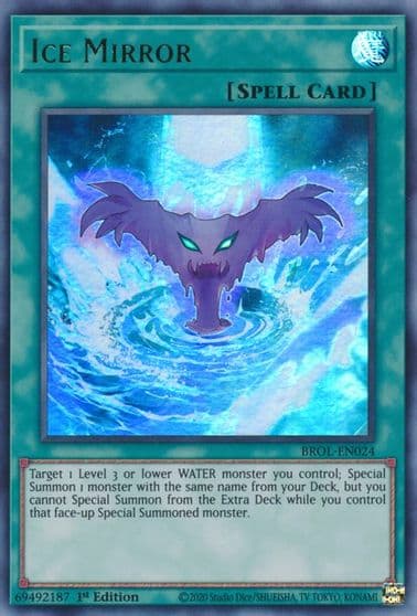 Ice Mirror Brothers of Legend Yu-Gi-Oh! card