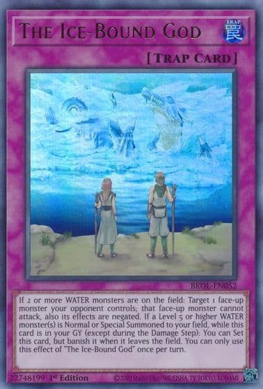 The Ice Bound God Brothers of Legend Yu-Gi-Oh! card