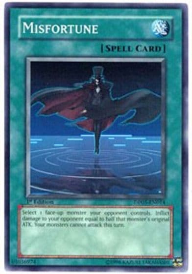Misfortune Duelist Pack 5: Aster Phoenix Yu-Gi-Oh! card