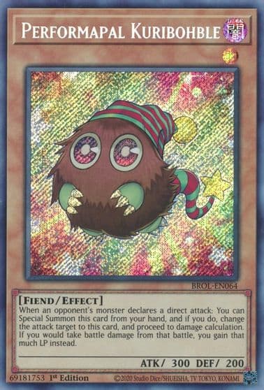 Performapal Kuribohble Brothers of Legend Yu-Gi-Oh! card