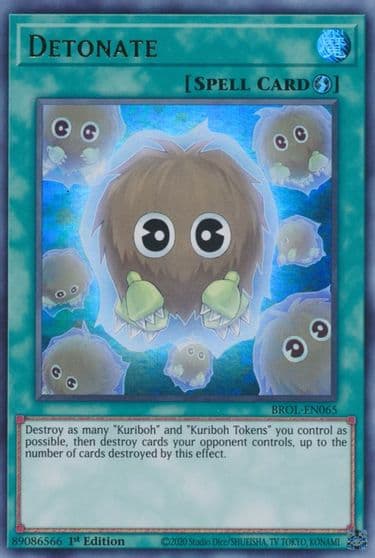 Detonate Brothers of Legend Yu-Gi-Oh! card