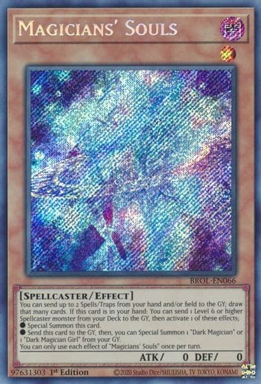 Magicians Souls Brothers of Legend Yu-Gi-Oh! card