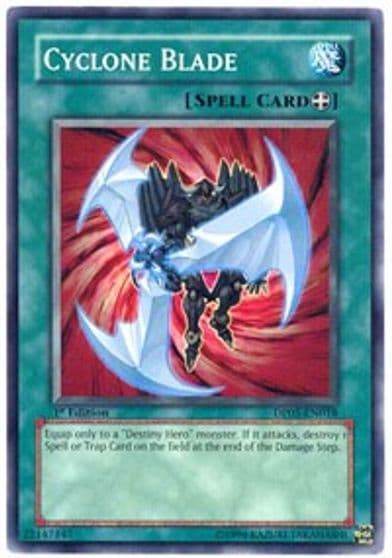 Cyclone Blade Duelist Pack 5: Aster Phoenix Yu-Gi-Oh! card