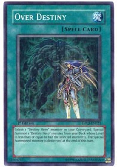 Over Destiny Duelist Pack 5: Aster Phoenix Yu-Gi-Oh! card