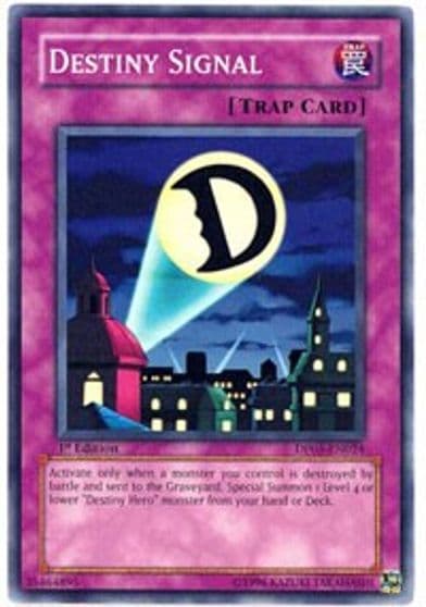 Destiny Signal Duelist Pack 5: Aster Phoenix Yu-Gi-Oh! card