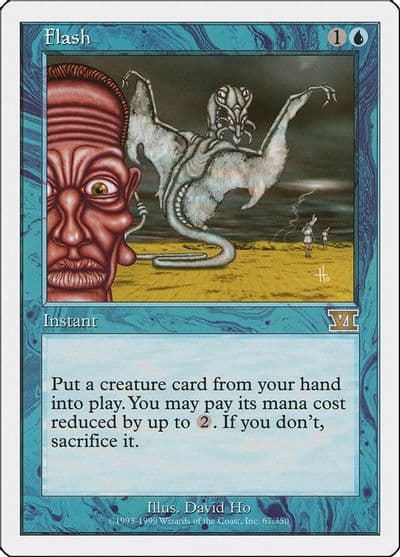Flash Classic Sixth Edition Magic card