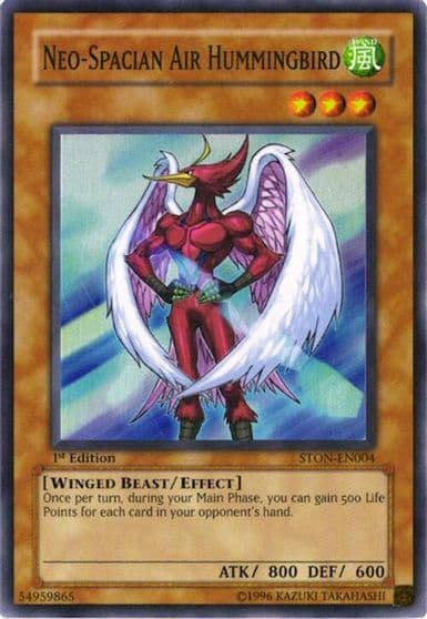 Neo Spacian Air Hummingbird Strike of Neos Yu-Gi-Oh! card