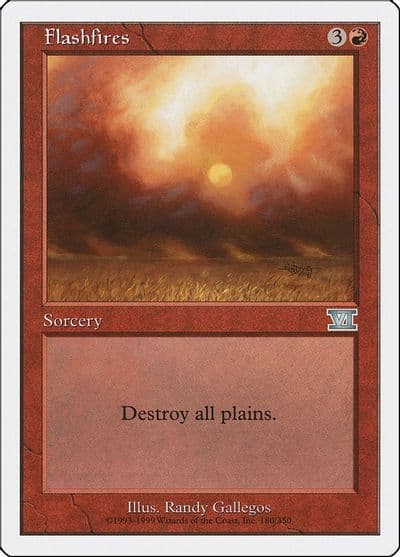 Flashfires Classic Sixth Edition Magic card