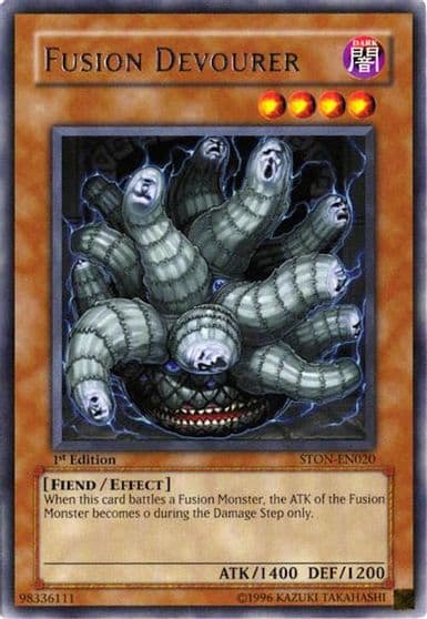 Fusion Devourer Strike of Neos Yu-Gi-Oh! card
