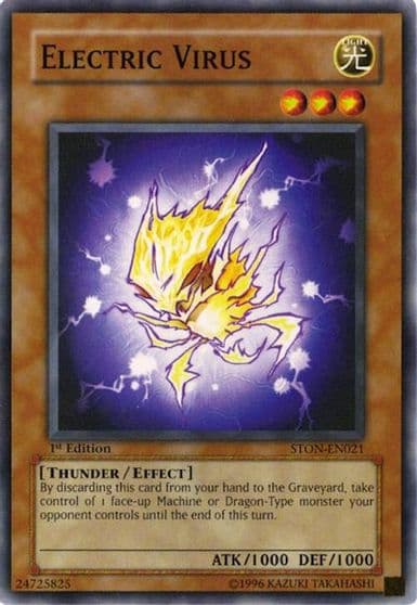 Electric Virus Strike of Neos Yu-Gi-Oh! card