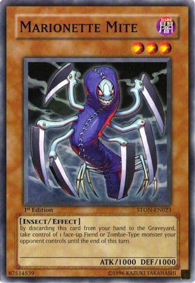 Marionette Mite Strike of Neos Yu-Gi-Oh! card