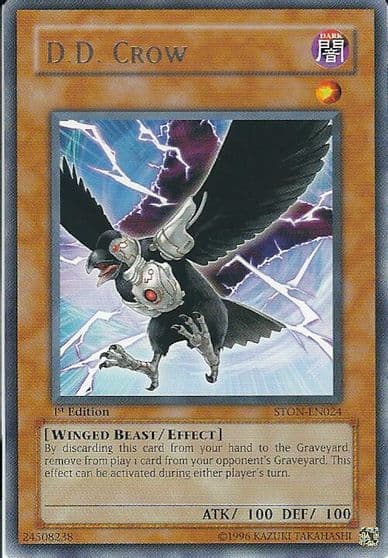 DD Crow Strike of Neos Yu-Gi-Oh! card