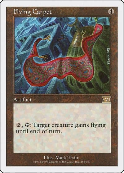 Flying Carpet Classic Sixth Edition Magic card