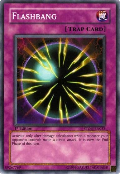 Flashbang Strike of Neos Yu-Gi-Oh! card