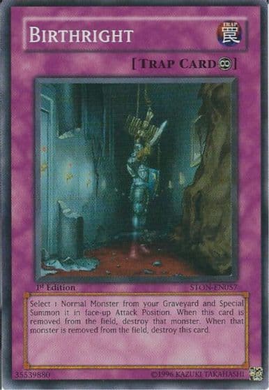 Birthright Strike of Neos Yu-Gi-Oh! card