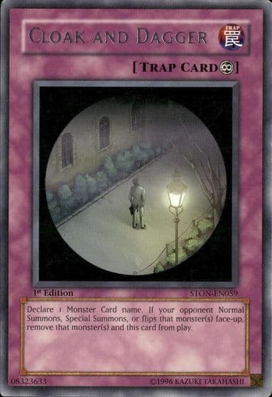 Cloak and Dagger Strike of Neos Yu-Gi-Oh! card