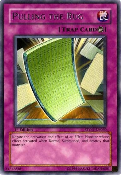 Pulling the Rug Strike of Neos Yu-Gi-Oh! card
