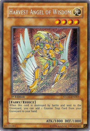 Harvest Angel of Wisdom Strike of Neos Yu-Gi-Oh! card