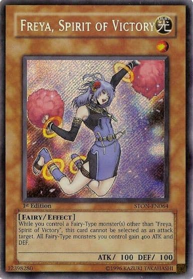Freya Spirit of Victory Strike of Neos Yu-Gi-Oh! card